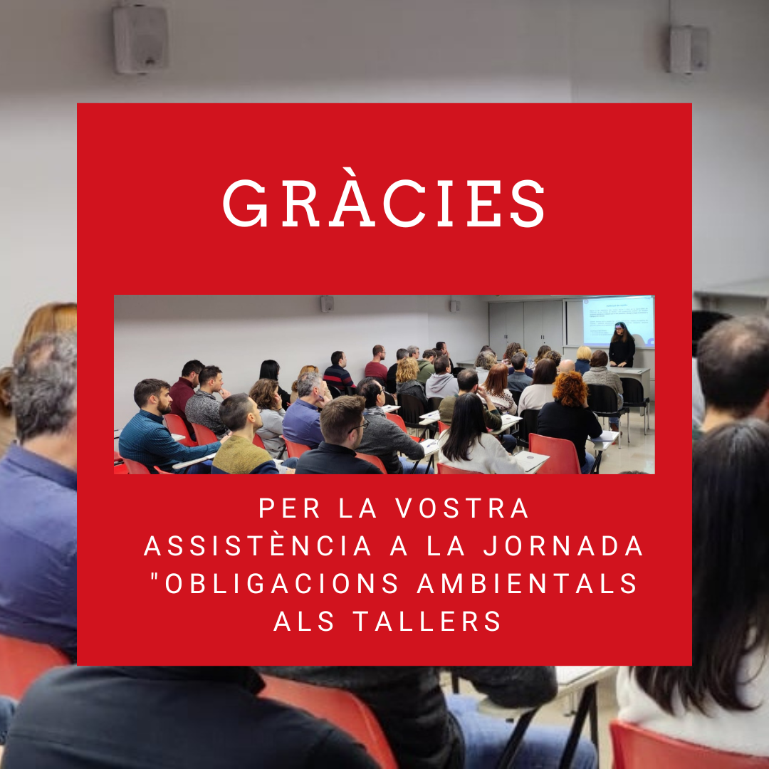 Jornada “Obligacions ambientals als tallers”