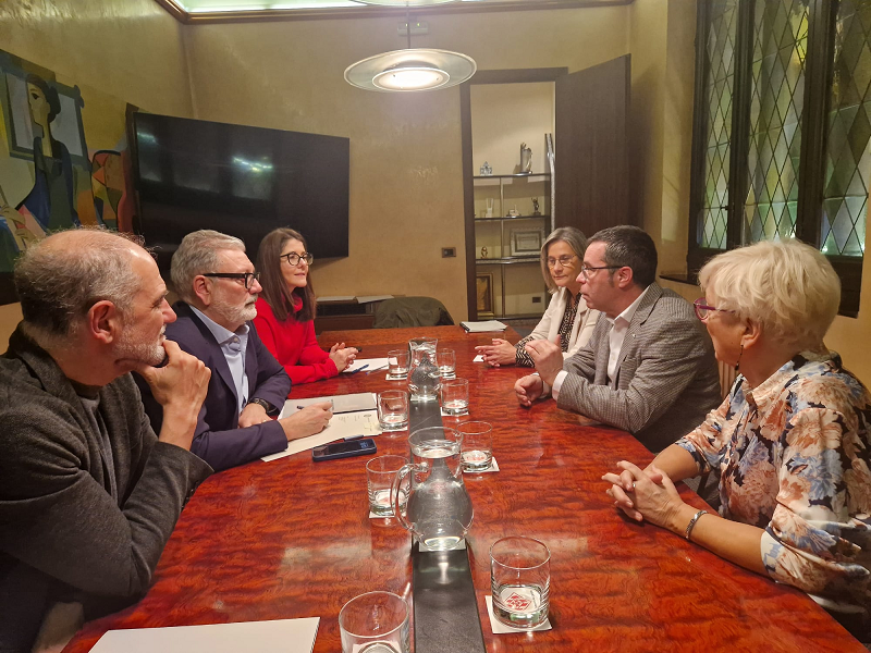 Reunió amb l’alcalde de Lleida